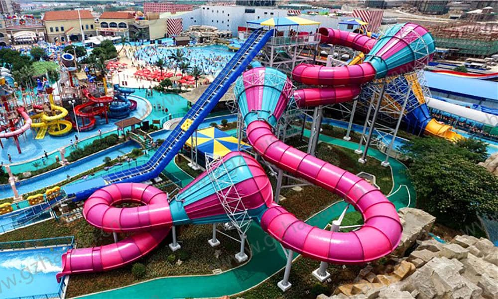 浙江徐州加勒比水世界时空穿梭滑道 浙江徐州加勒比水世界时空穿梭滑道