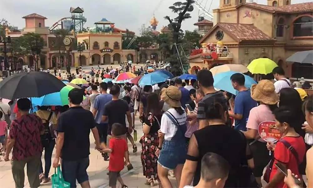 jinnianhui今年会游乐参与打造的欢乐海岸PLUS三天迎客超16万人！