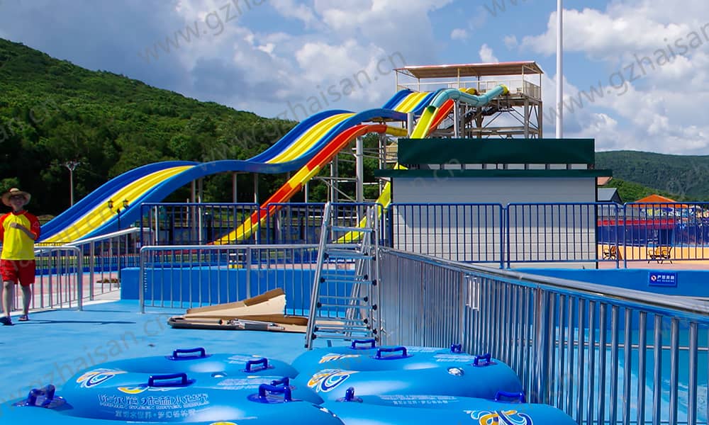 黑龙江哈尔滨格林水世界竞赛滑道、高速