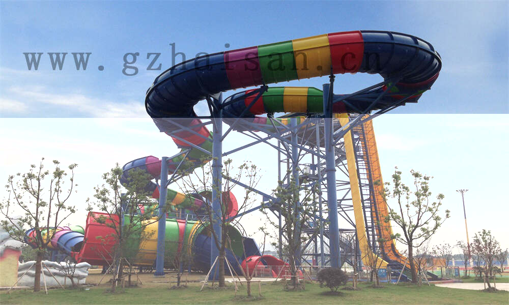 如何进行水上乐园设备的滑道表面检查？